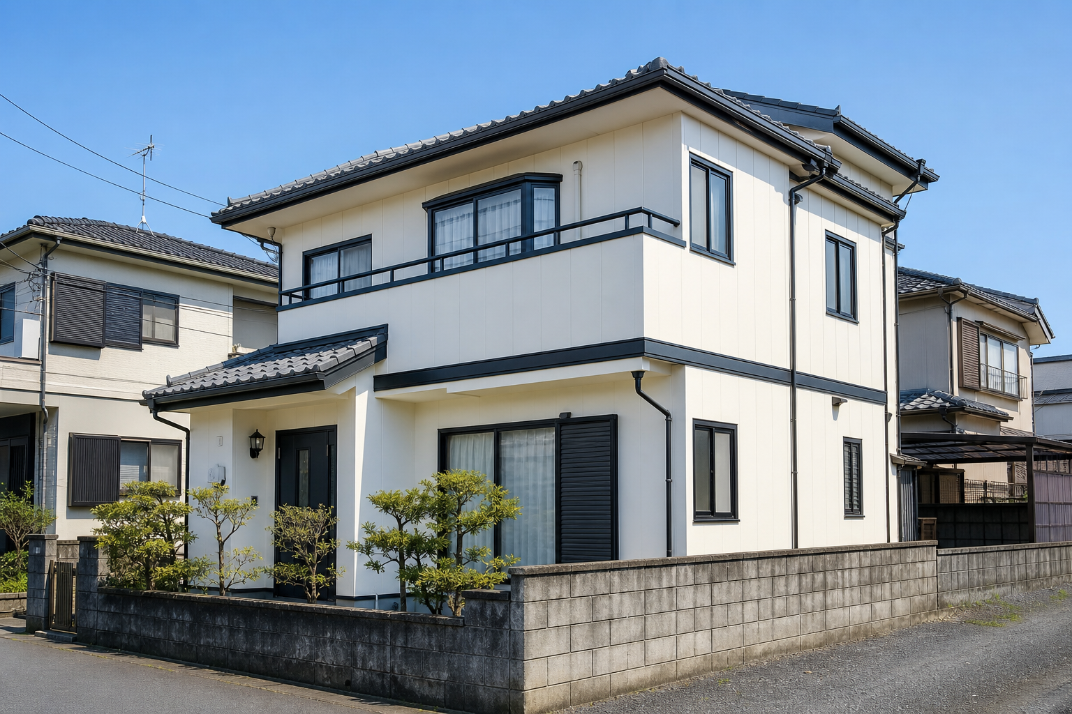 富士市の外壁塗装施工事例｜施工後