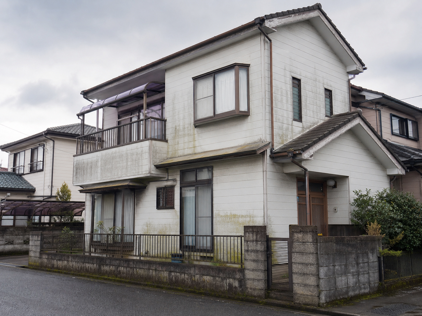 富士市の外壁塗装施工事例｜施工前