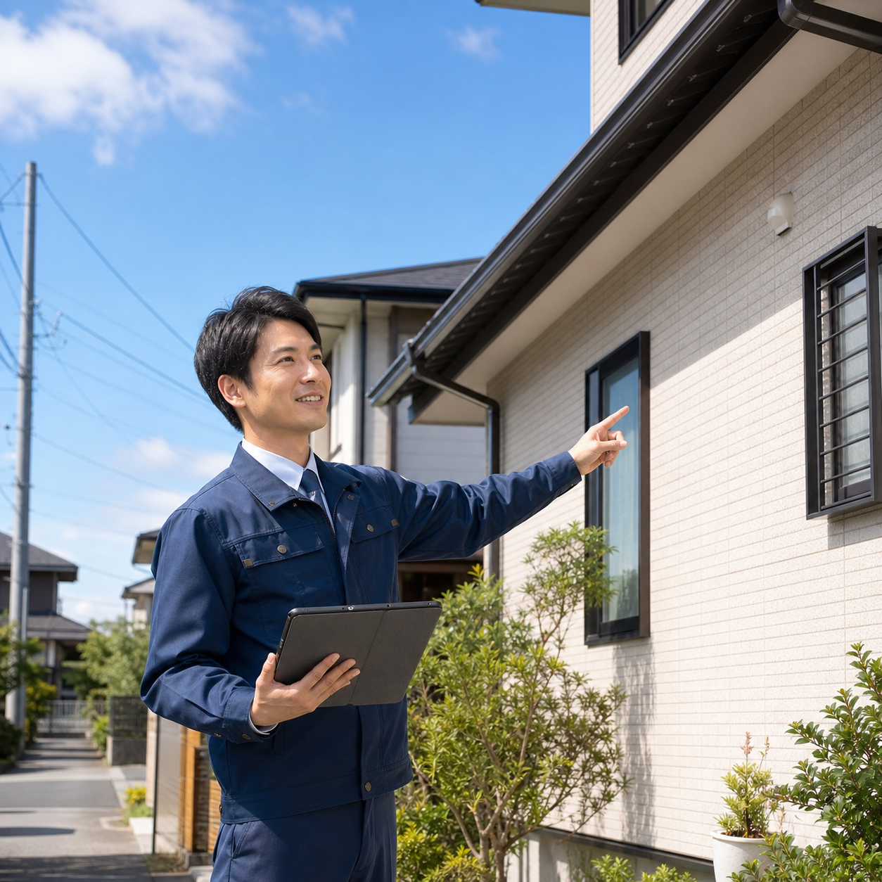 富士市 外壁塗装|下地補修・コーキング